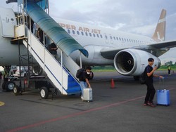Penerbangan Perdana Super Air Jet Jakarta-Labuan Bajo Angkut 282 Penumpang