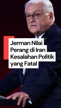  Video Jerman: Perang AS-Israel dengan Iran Kesalahan Politik yang Fatal