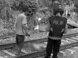 Remaja Disabilitas di Lubuklinggau Tewas Tertemper Kereta Api