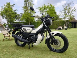 Yamaha PG-1 Outdoor Fashion Meluncur, Motor Touring Bertampang Kalcer