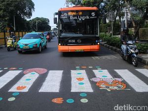 Zebra Cross Viral di Pancoran Akan Dibongkar