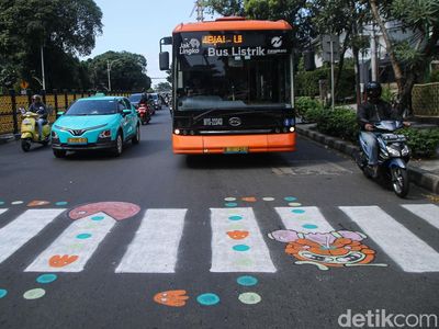 Zebra Cross Viral di Pancoran Akan Dibongkar