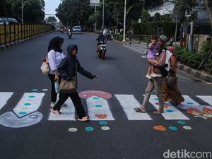 Video Pramono Apresiasi Zebra Cross Pac-Man, Tapi Minta Balik Sesuai Aturan