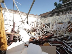 Dindik Jatim Sebut Atap SMKN 1 Ampelgading Ambruk Akibat Cuaca Esktrem