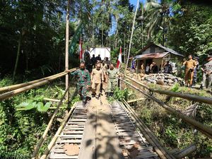Pembangunan 12 Jembatan Perintis Garuda di Banyuwangi Dikebut