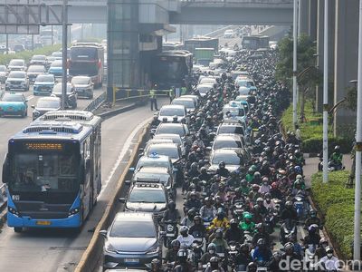 Libur Lebaran Selesai, Lalu Lintas Jakarta Normal Lagi