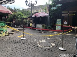 Saluran Limbah Teras Malioboro Meledak Diduga gegara Gas Metana