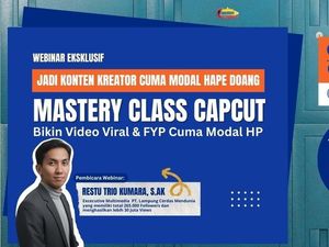 Bikin Video Keren Modal HP, Belajar CapCut untuk Pemula di Kelas Online Ini