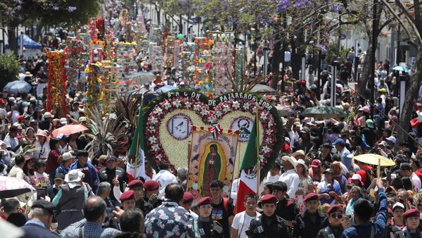 Meriah dan Sakral, Penjual Burung Ramaikan Ziarah Minggu Palma di Meksiko