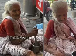 Salut! Nenek 103 Tahun Ini Masih Semangat dan Cekatan Jualan Teh