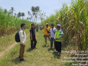 Temuan Kerangka Manusia di Kebun Tebu Gegerkan Warga Pemalang