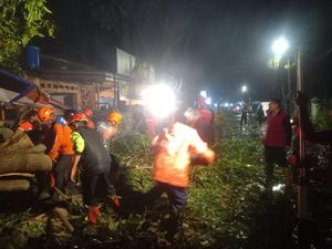 Cuaca Ekstrem di Kota Malang, Pohon Tumbang-Banjir Menggenang