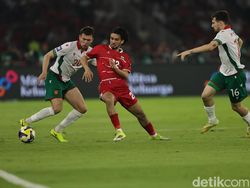 Indonesia Vs Bulgaria: Garuda Tertinggal 0-1 di Babak Pertama