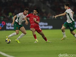 Indonesia Vs Bulgaria: Garuda Tertinggal 0-1 di Babak Pertama