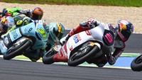 Veda Ega Crash, Gagal Finis di Moto3 Amerika Serikat