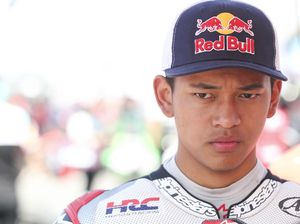 Kronologi Veda Ega Crash hingga Gagal Finis di Moto3 Amerika Serikat