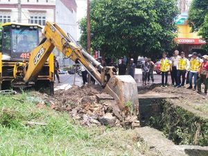 Antisipasi Banjir Berulang, Titik Langganan Banjir di OKU Dipasang Box Culvert