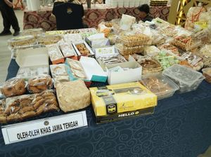 Unik! Camilan di Halalbihalal Kemenimipas Buatan UMKM Berbagai Provinsi