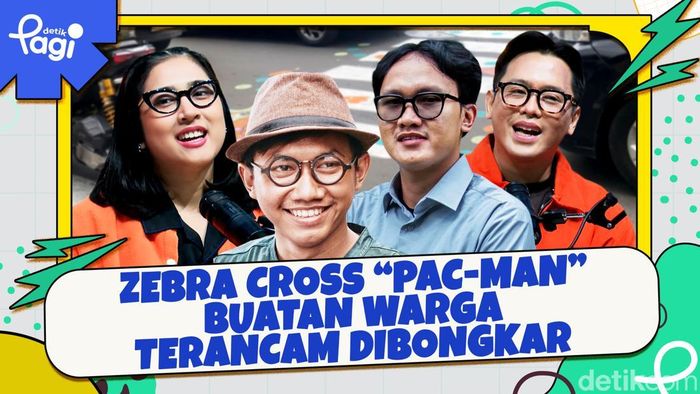 Video: Zebra Cross Pac-Man Buatan Warga Terancam Dibongkar