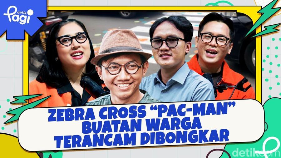 Video: Zebra Cross Pac-Man Buatan Warga Terancam Dibongkar