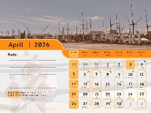 Kalender April 2026 Lengkap Jadwal Libur dan Hari Besarnya