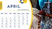Kalender Jawa Bulan April 2026, Panduan Mencari Hari Baik