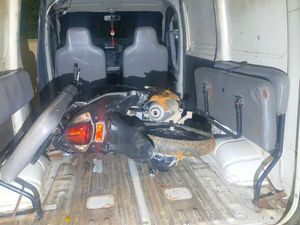 Motor Misterius Tanpa Pelat Ditemukan di Pekuburan Bitowa Makassar