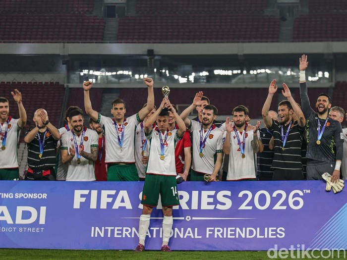 Timnas Indonesia gagal meraih gelar juara FIFA Series 2026 setelah kalah tipis 0-1 dari Bulgaria pada laga final yang berlangsung di Stadion Utama Gelora Bung Karno (SUGBK), Jakarta, Senin (30/3/2026).