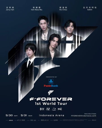 F4 Fix Bakal Gelar Konser di Jakarta!