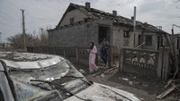Serangan Rusia Hantam Sloviansk, Permukiman Warga Hancur
