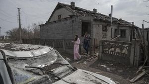 Serangan Rusia Hantam Sloviansk, Permukiman Warga Hancur