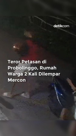 Video: Heboh Teror Petasan di Probolinggo