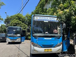 Hari Pertama Trans Sarbagita Denpasar-Bangli Mengaspal, Dominasi Pedagang