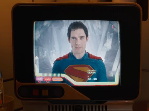 David Corenswet sebagai Superman dalam film Supergirl: Woman of Tomorrow (2026) (DC Studios)