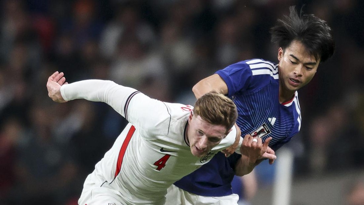 Hasil Inggris vs Jepang di laga uji coba. (Foto: Getty Images/Robin Jones)