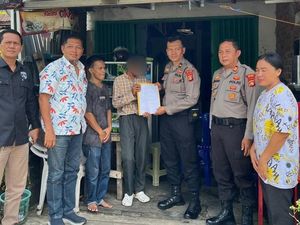 Kasus Polisi Injak Kepala Terduga Pelaku Cabul di Lubuklinggau Berakhir Damai