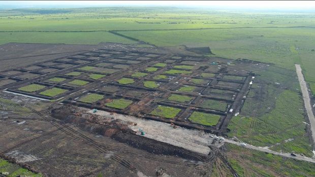 Kementerian Kelautan dan Perikanan (KKP) memulai pembangunan Kawasan Tambak Udang Terintegrasi di Waingapu, Kabupaten Sumba Timur, Nusa Tenggara Timur. (Dok. KKP)