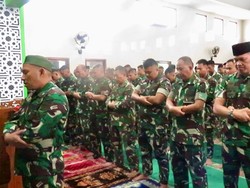 Kodam XXI/Radin Inten Gelar Salat Gaib untuk 3 Prajurit TNI Gugur di Lebanon