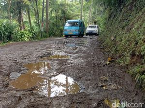 Di Tengah Ramai Wisata, Akses ke Pondok Halimun Sukabumi Justru Rusak