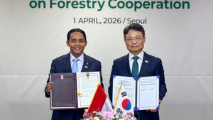 Menhut RI dan Menhut Korsel Perkuat Kerja Sama Penanganan Kebakaran Hutan