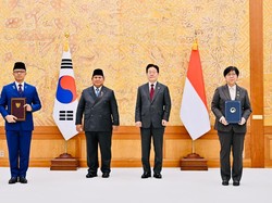 RI MoU dengan Korsel soal AI hingga Ekonomi, Prabowo Bicara Middle Power