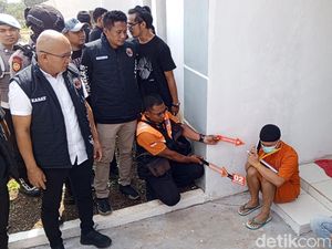 Rekonstruksi Ungkap Ngerinya Pembunuhan Modus COD HP di Sumedang