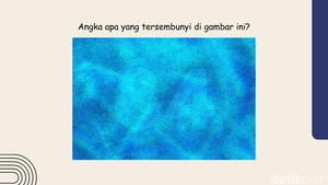 Ada Angka Tersembunyi di Dalam Warna Random Ini, Bisa Lihat?