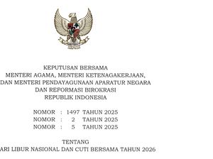 Tanggal 3 April 2026 Libur Apa? Cek Lagi Isi SKB 3 Menteri!