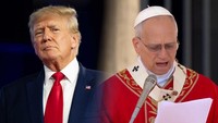 Tak Sudah-sudah Trump Senggol Paus Leo
