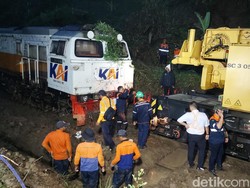 Kesaksian Masinis KA Ciremai yang Anjlok gegara Rel Tertutup Longsor