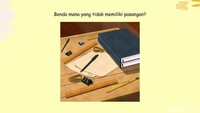 Fokus dan Tajamkan Mata! Temukan Pasangan Benda di Gambar Ini dalam Semenit