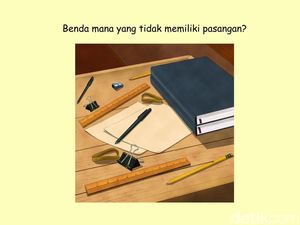 Fokus dan Tajamkan Mata! Temukan Pasangan Benda di Gambar Ini dalam Semenit