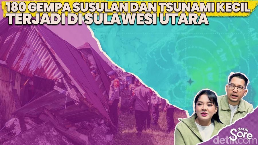 Video: Gempa M 7,6 Guncang Bitung Sulut 
