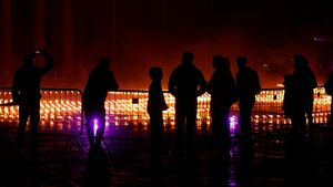 Instalasi Api Warnai Perayaan Pekan Suci di Valletta